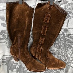 Via Spiga Leather Boots